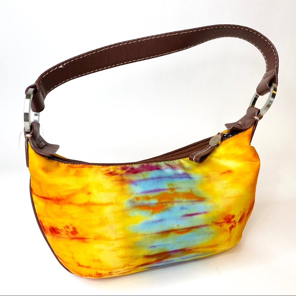 Donald J Pliner Mini Watercolor Hobo Bag flawed - Picture 16 of 16